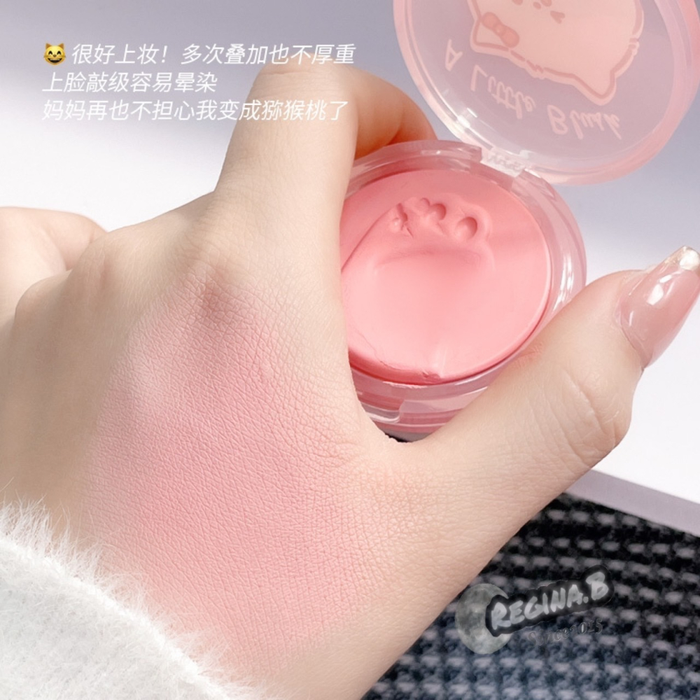 kobeleen 🐾附粉撲  爪爪 腮紅膏 腮紅 土豆泥腮紅 印泥腮紅 貓咪 狗狗 肉球-細節圖9