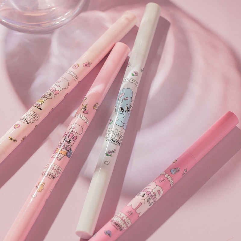 新品現貨✨花洛莉亞 x BUNNY 聯名 雙頭 眼線膠筆🐰 眼線筆-細節圖5