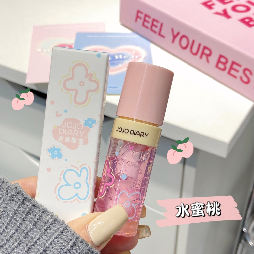 台灣現貨 久久日記  護唇油 透明 玻璃唇 滋潤保濕 淡化唇紋 護唇膏-細節圖2