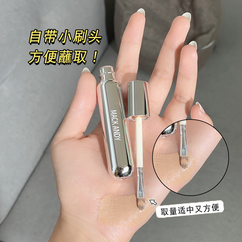 新品現貨❣️MACK ANDY 輕霧柔焦 遮瑕液  痘印 黑眼圈 淚溝 提亮 修飾膚色 遮瑕膏 3.2g 媲美PS-細節圖3