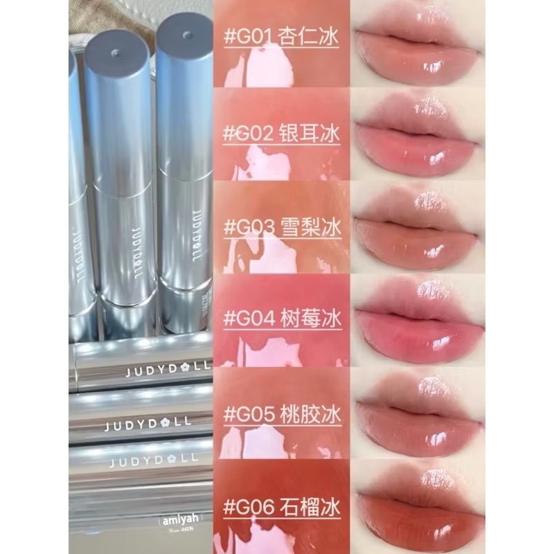 現貨秒出✨Judydoll 橘朵冰鑽精華唇蜜 冰熨斗 金屬刷頭 鏡面 水光 唇蜜 水潤 口紅 唇膏-細節圖6