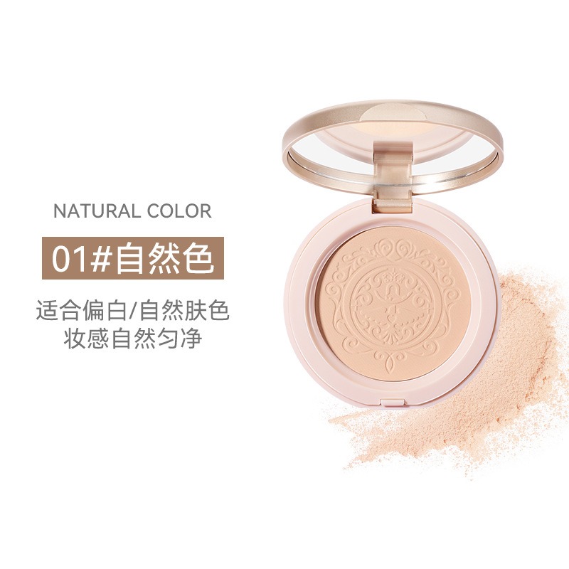 NOVO💦防水 浮雕 定妝粉餅 控油 補妝 遮瑕 不卡粉 乾濕兩用 持久 不脫妝-規格圖8
