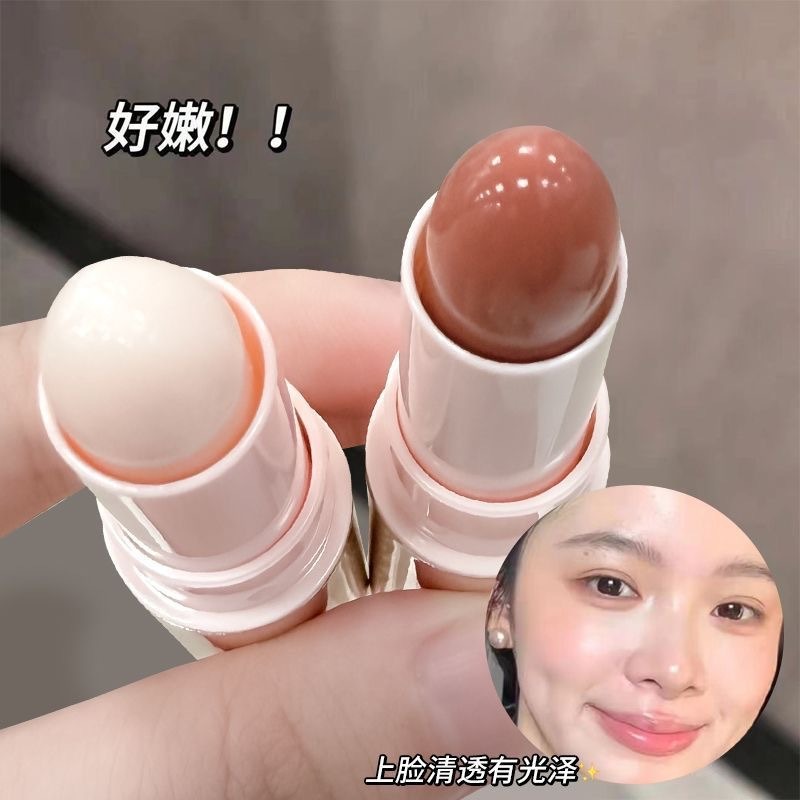 NOVO😍 水漾凝光高光棒 多用棒 自然 提亮 立體 臉部 修容 清透 水光肌 腮紅棒-細節圖5