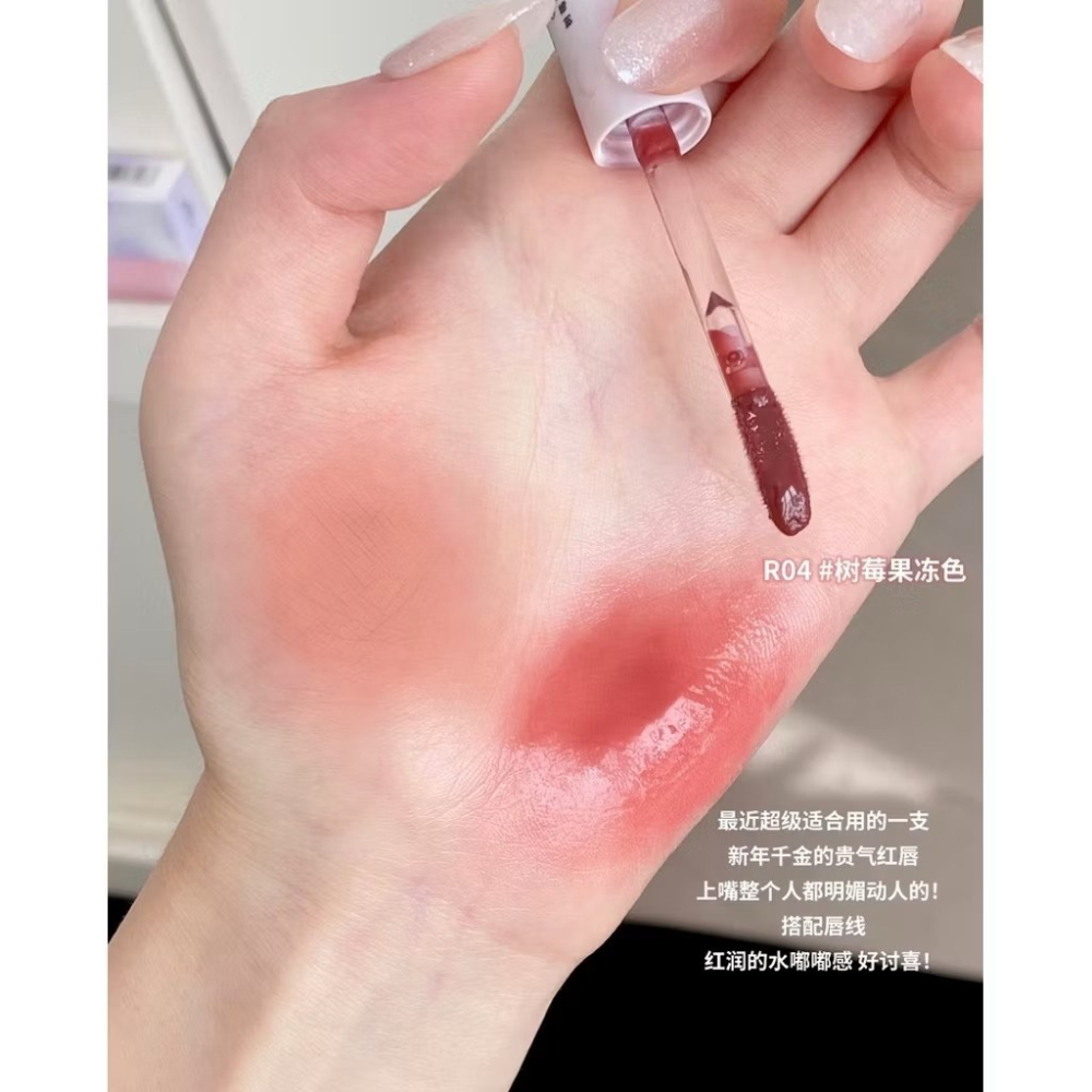 新品現貨🌸FLORTTE 花洛莉亞 彩虹泡泡 雙頭唇線 筆唇蜜 唇釉 口紅二合一-細節圖7