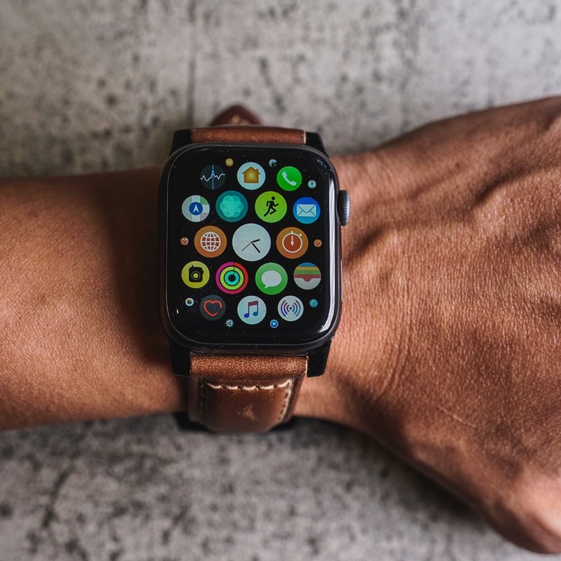 【MacStore現貨】NOMAD/Horween 皮革錶帶/義大利小牛皮錶帶/縫線設計/Apple Watch-細節圖2