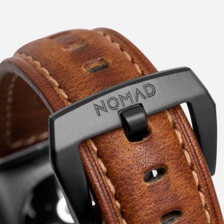 【MacStore現貨】NOMAD/Horween 皮革錶帶/義大利小牛皮錶帶/縫線設計/Apple Watch-細節圖7