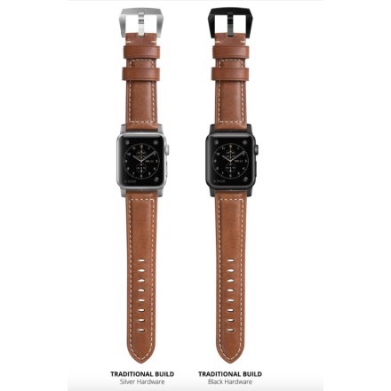 【MacStore現貨】NOMAD/Horween 皮革錶帶/義大利小牛皮錶帶/縫線設計/Apple Watch-細節圖8