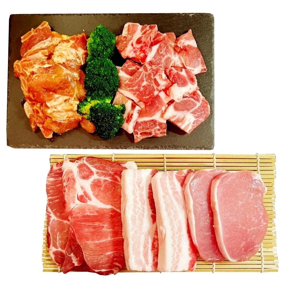 韓式豬肉綜合燒烤箱(8件組，共900g)-免運組『赤豪家庭私廚』冷凍生鮮食材批發-細節圖3
