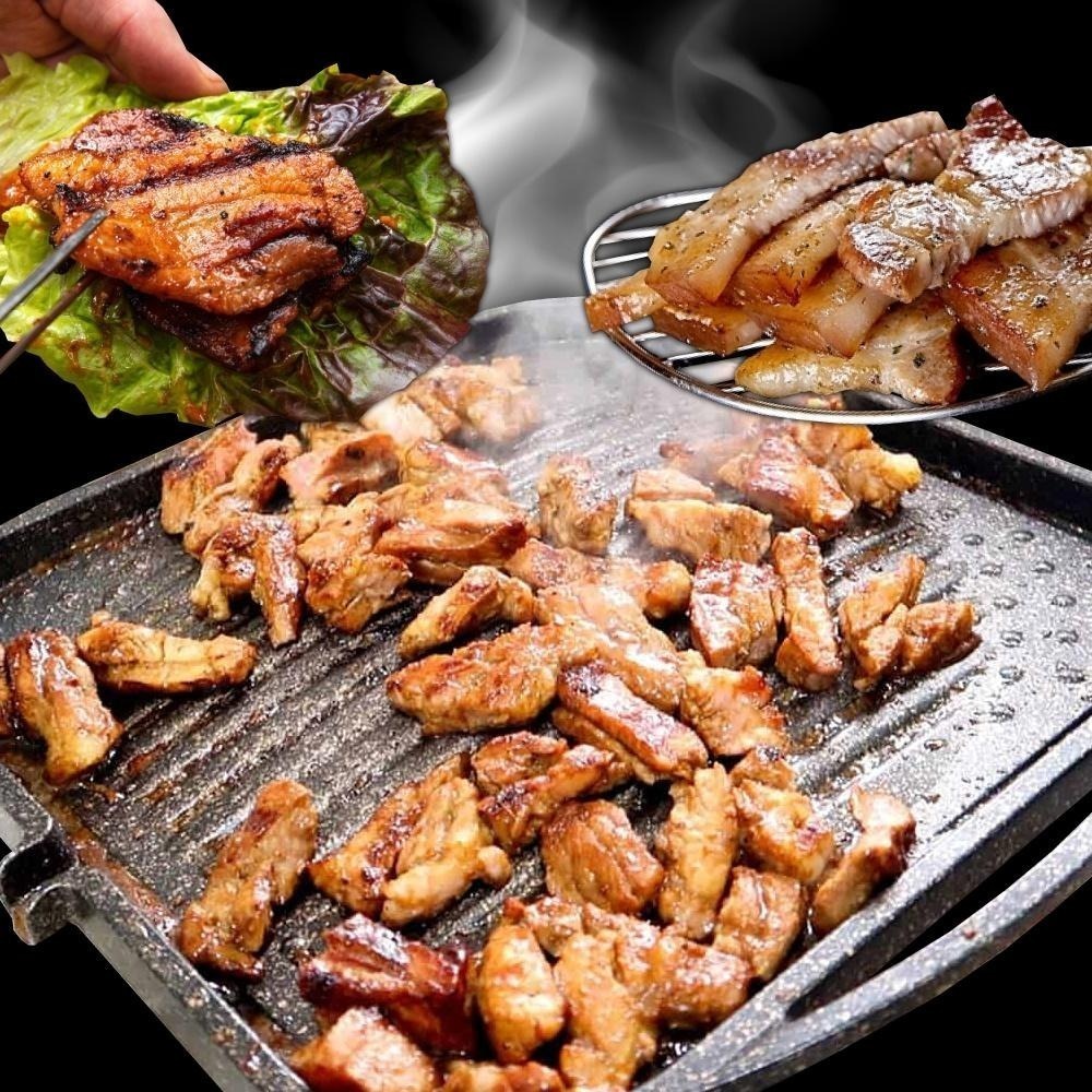 韓式豬肉綜合燒烤箱(8件組，共900g)-免運組『赤豪家庭私廚』冷凍生鮮食材批發-細節圖8