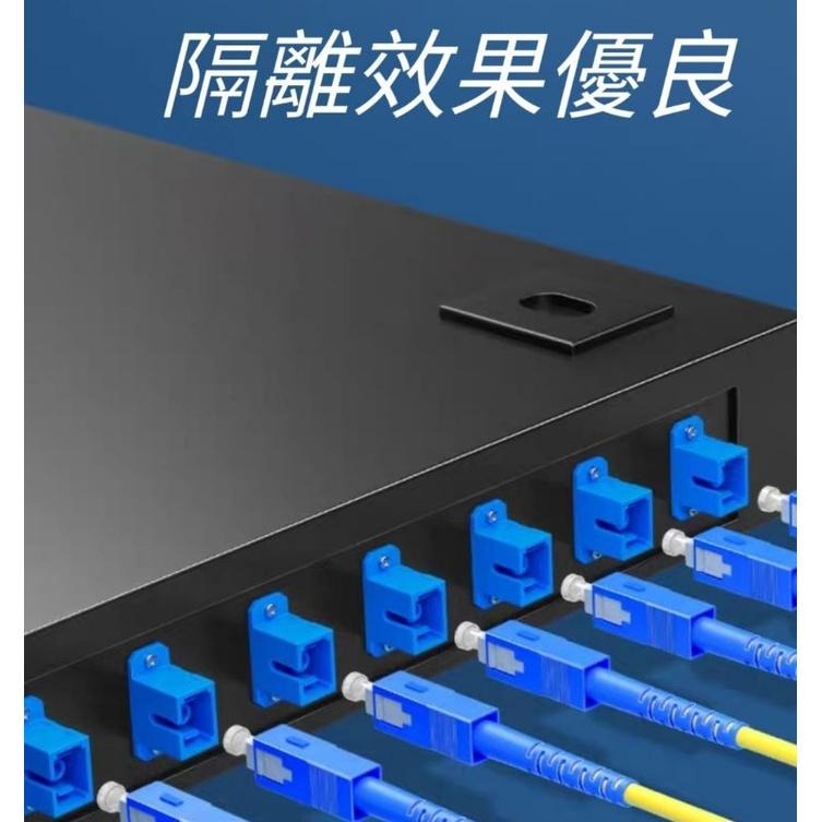 SC 光纖耦合器 光纖適配器 連接器 轉接頭 對接頭 大方頭 單模 多模 藍色 現貨-細節圖5