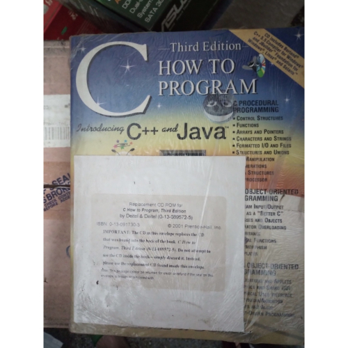 C How to Program Introduction to C++ and Java 全新未拆封
