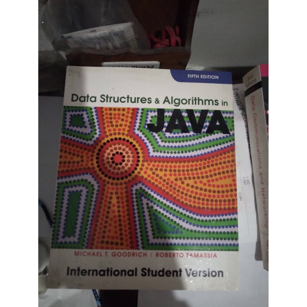 Data Structure and Algorithm in Java Goodrich 幾乎全新 - 秀才書屋 - iOPEN Mall