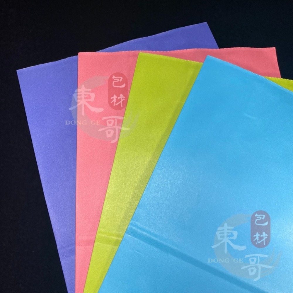 馬卡龍配色 白牛皮紙袋 120磅加厚💜💚💗💙【東哥包材㊝】牛皮紙提袋 禮品袋 包裝袋 文具袋 禮物袋 購物提袋 送禮提袋-細節圖3