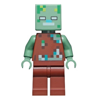 LEGO 21178 樂高 創世神 Minecraft Drowned Zombie