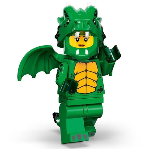 LEGO 71034 樂高 12 Minifigures 第23代人偶包 綠龍人 Green Dragon