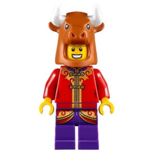 LEGO 80106 樂高 牛年 牛人 牛人仔 人仔 節慶 新年【玩樂小舖】