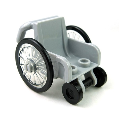 【玩樂小舖】LEGO 樂高 淺灰色 輪椅 Wheelchair 60134 60154 城市系列