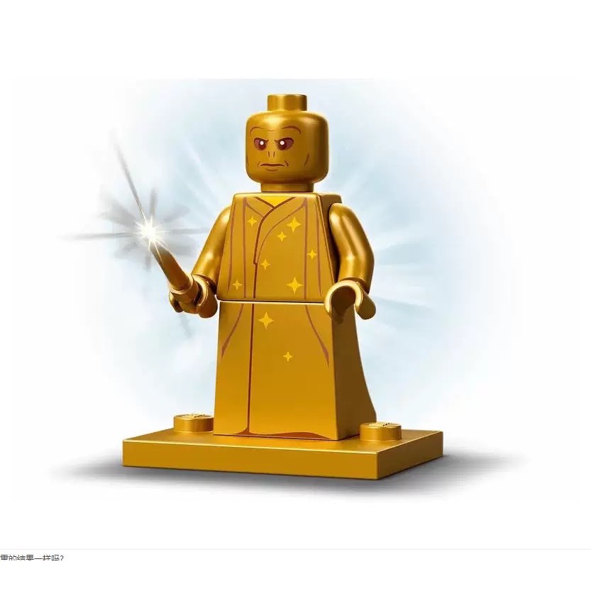 LEGO 樂高 哈利波特20週年 妙麗 榮恩 石內卜 奇洛教授 佛地魔 人仔含底版魔杖 【玩樂小舖】-規格圖7