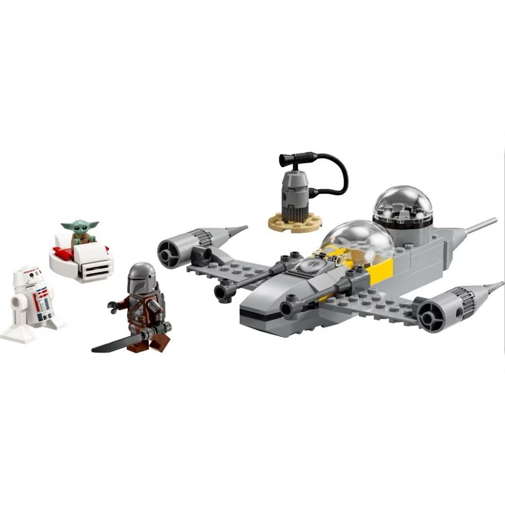 LEGO 75410 樂高 Star Wars 星際大戰系列 老曼和古古的N-1 星際戰機-規格圖1