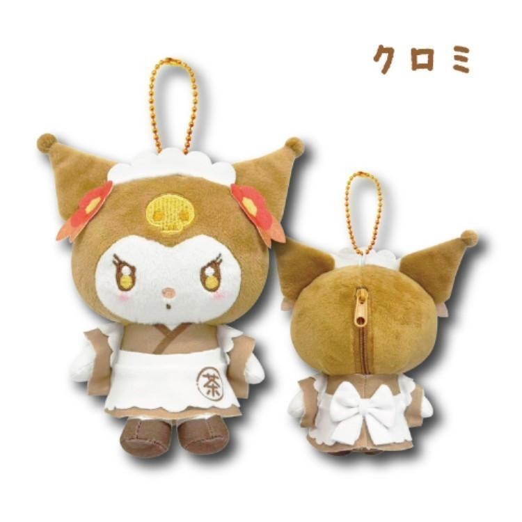 【卡窩嚕 日本選物】 三麗鷗 sanrio 酷洛米 玩偶吊飾 焙茶系列-細節圖2