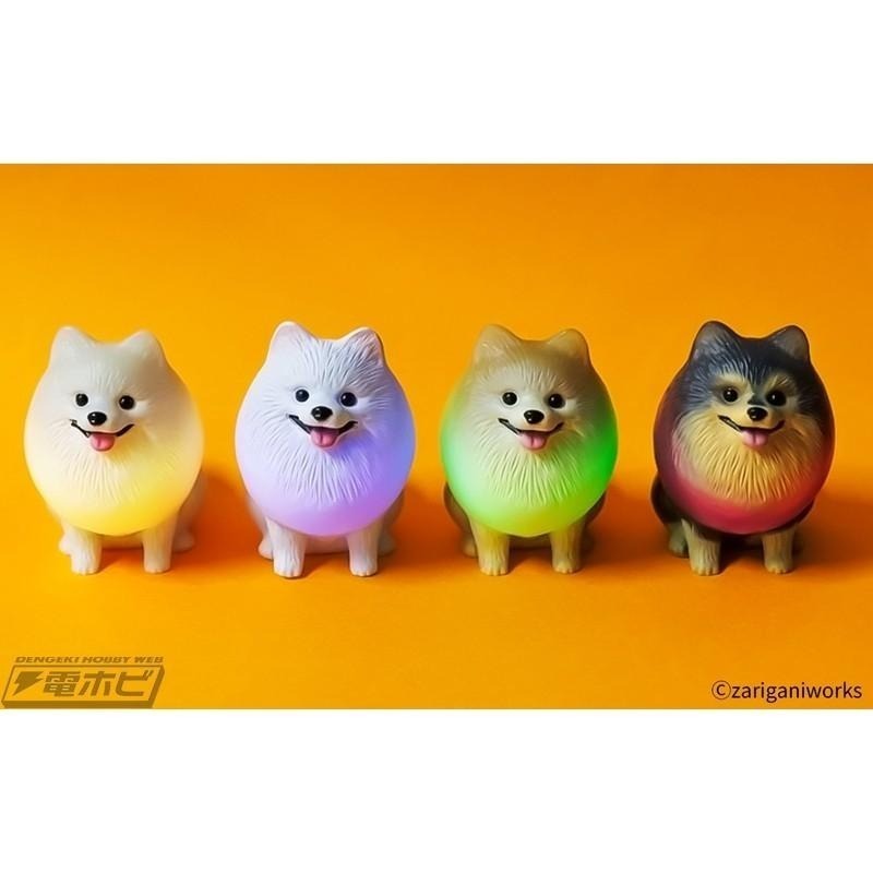 【卡窩嚕 日本選物】 Bushiroad武士道扭蛋 發光博美犬(隨機出貨)-細節圖3