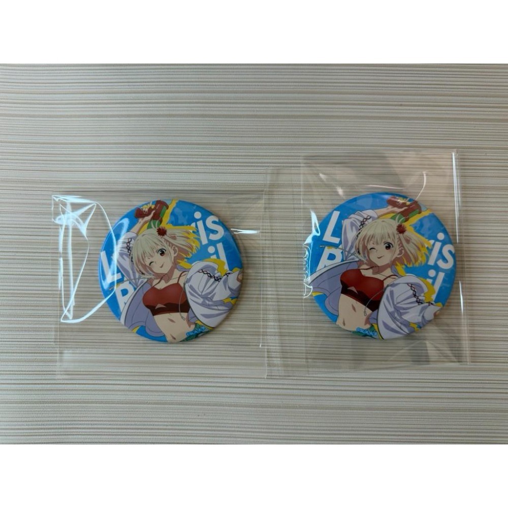 【卡窩嚕 日本選物】【中古A】 莉可麗絲 錦木千束 徽章-細節圖3