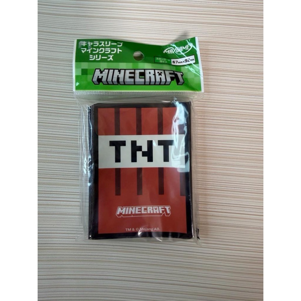 【卡窩嚕 日本選物】Max Games Minecraft 苦力怕 TNT 卡套 67mm*92mm-細節圖2