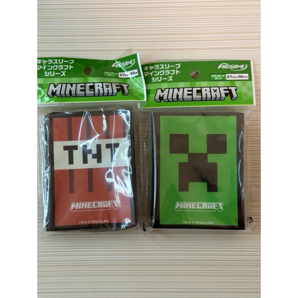 【卡窩嚕 日本選物】Max Games Minecraft 苦力怕 TNT 卡套 67mm*92mm-細節圖3