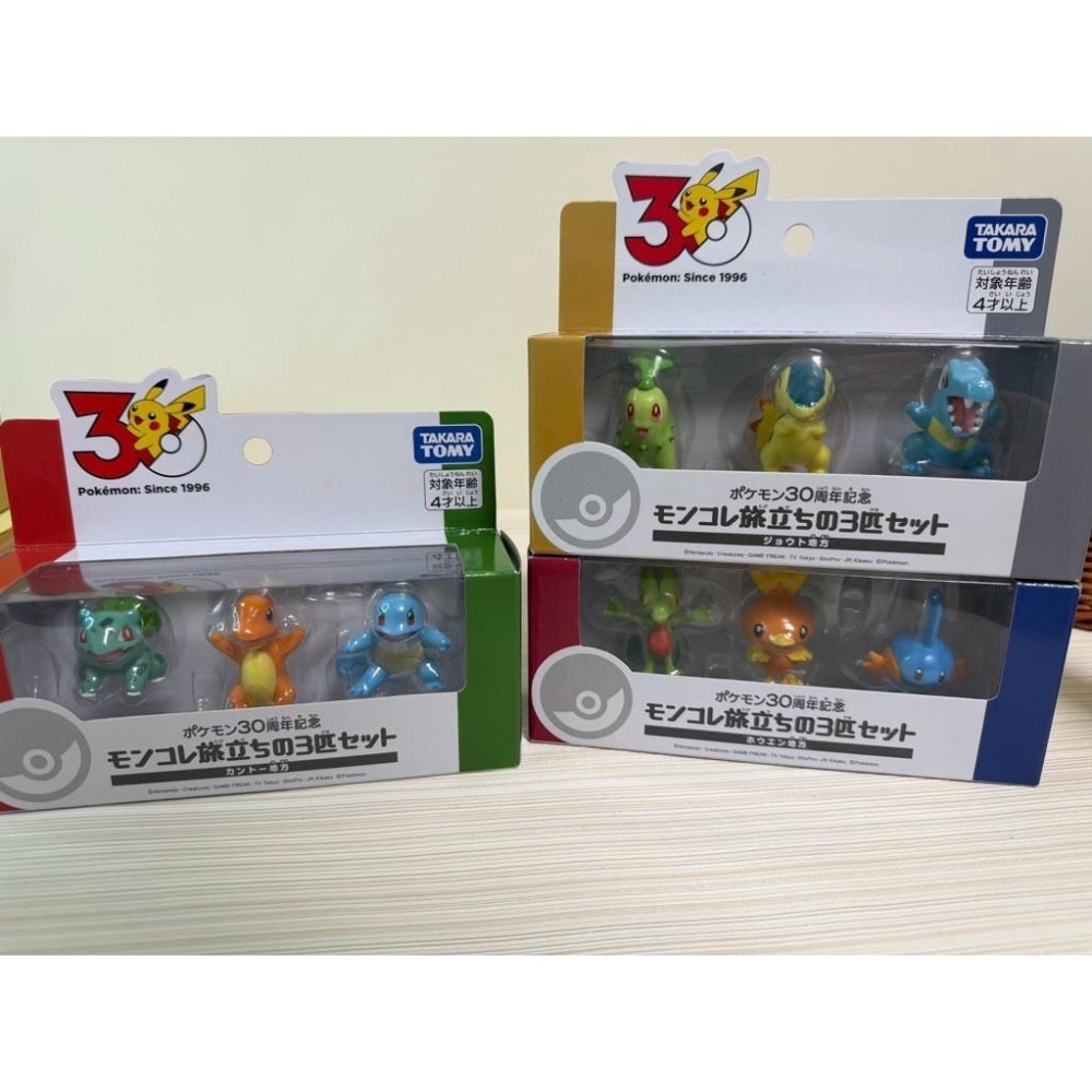 【卡窩嚕 日本選物】 日版Pokemon 寶可夢30週年-就決定是你了MONCOLLE御三家-細節圖3
