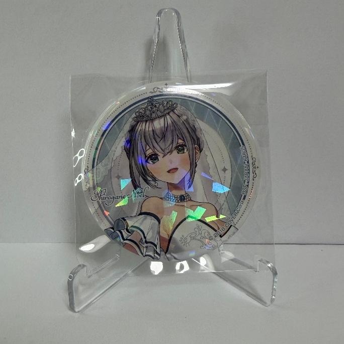 【卡窩嚕 日本選物】(中古A) Hololive 白銀諾艾爾～Wedding Dress Style～婚禮 閃徽章-細節圖2