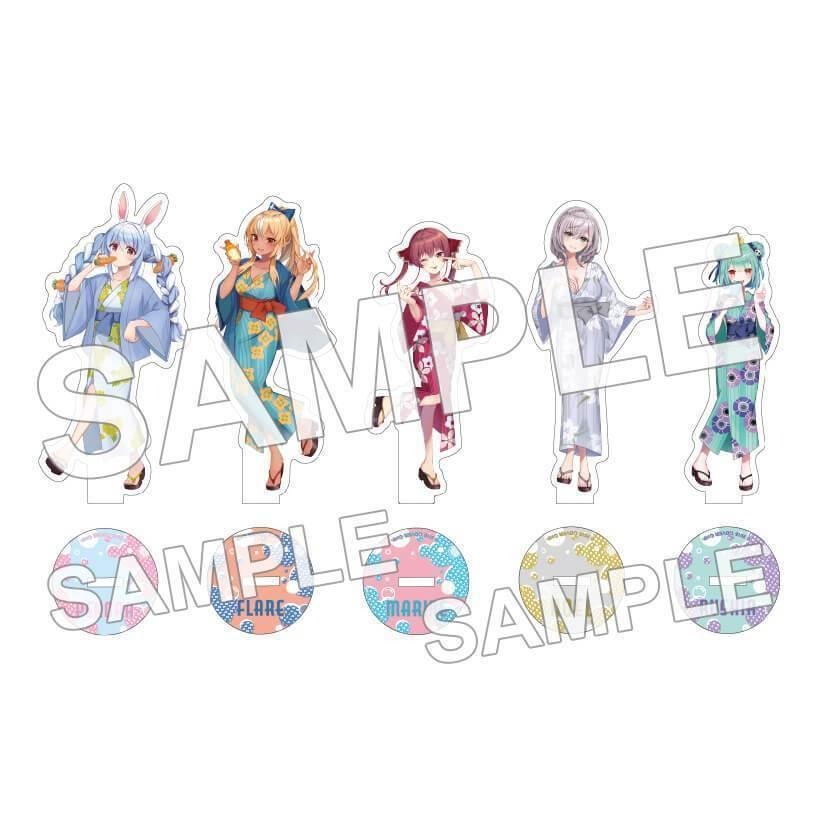 【卡窩嚕 日本選物】【中古S】hololive 極樂湯 RAKU SPA 兔田佩克拉 溫泉合作立牌-細節圖3