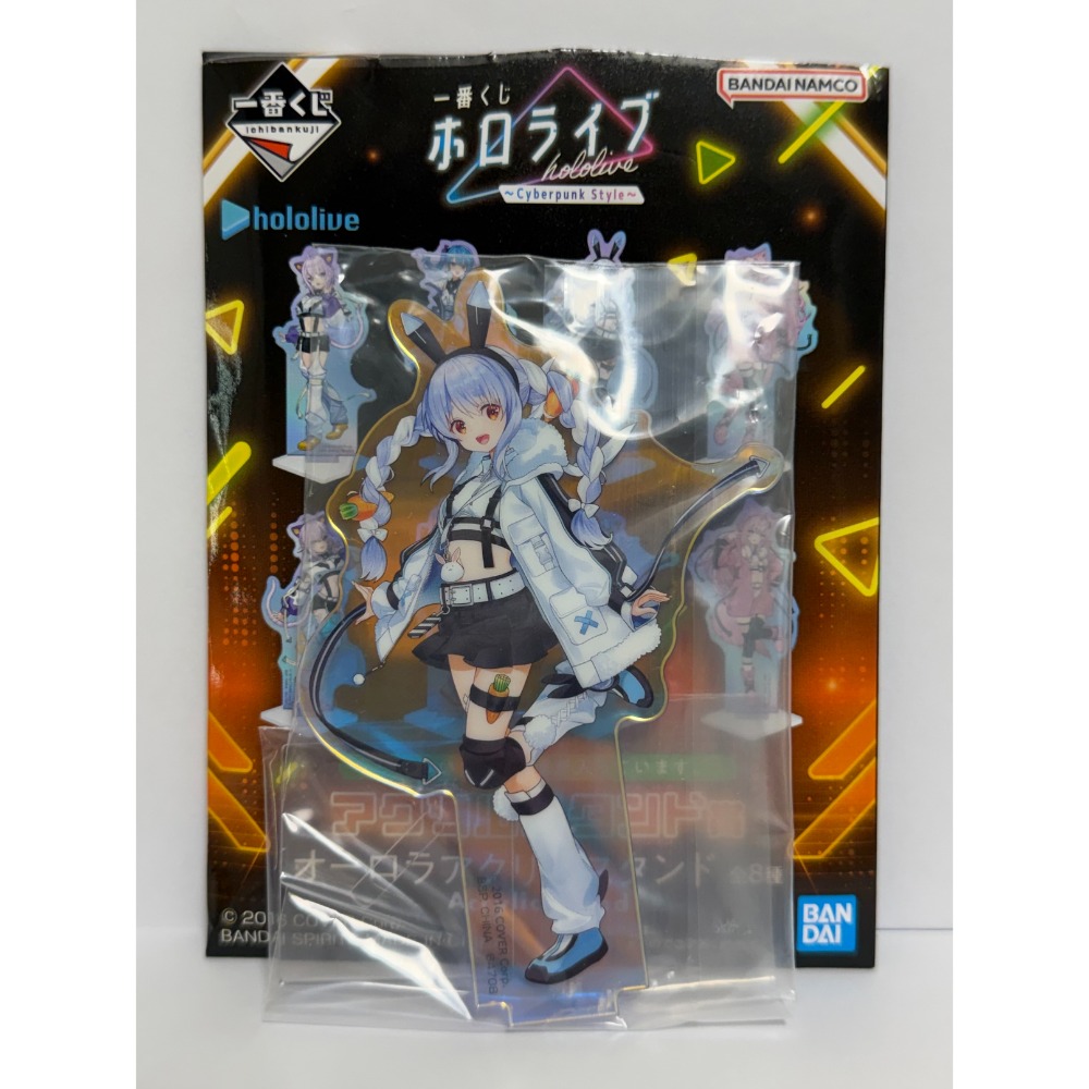 【卡窩嚕 日本選物】hololive 一番賞 立牌賞 賽博龐克 兔田佩克拉 博衣小夜璃 星街彗星-規格圖5