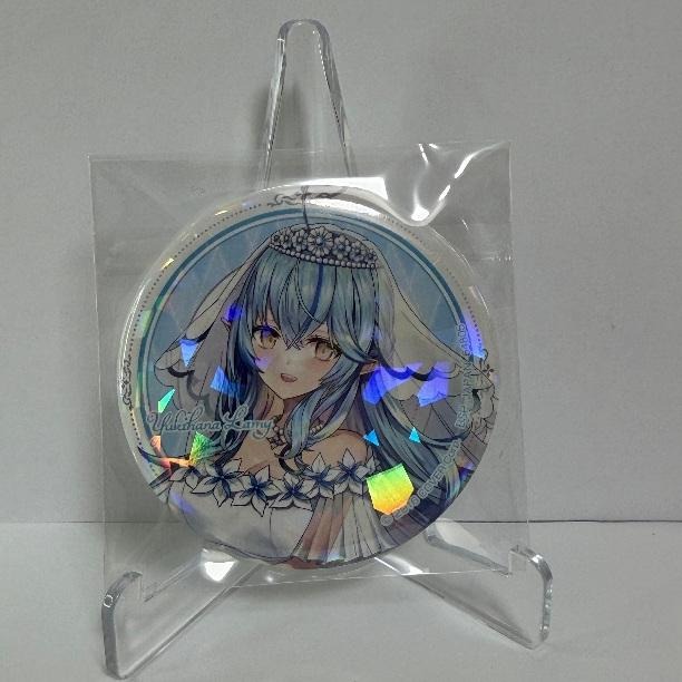 【卡窩嚕 日本選物】(中古A) Hololive 雪花菈米～Wedding Dress Style～婚禮 閃徽章-細節圖2