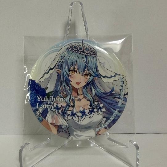 【卡窩嚕 日本選物】(中古A) Hololive 雪花菈米～Wedding Dress Style～婚禮 閃徽章-細節圖3