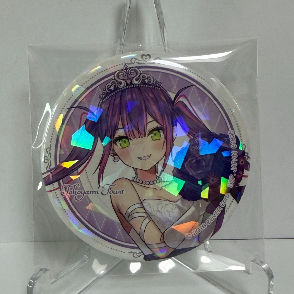 【卡窩嚕 日本選物】(中古A) Hololive 常闇永遠～Wedding Dress Style～婚禮 閃徽章-規格圖6