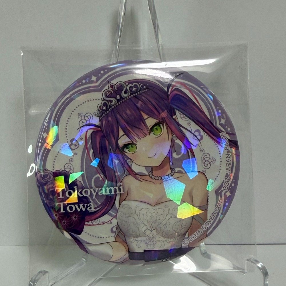 【卡窩嚕 日本選物】(中古A) Hololive 常闇永遠～Wedding Dress Style～婚禮 閃徽章-規格圖6