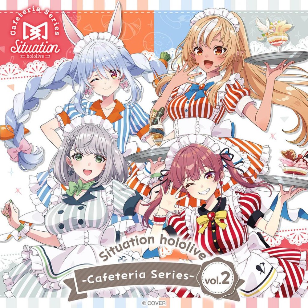 【卡窩嚕 日本選物】hololive Situation 食堂系列「Cafeteria」獅白牡丹 壓克力立牌-細節圖3