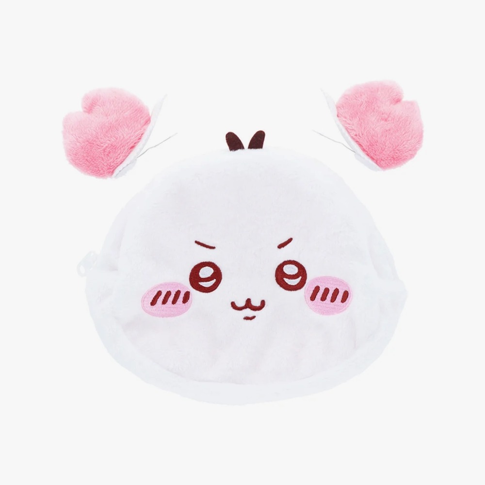 【卡窩嚕 日本選物】吉伊卡哇 螃蟹髮夾化妝包 mini pouch 吉伊 小八 兔兔 小桃 古本屋-規格圖3