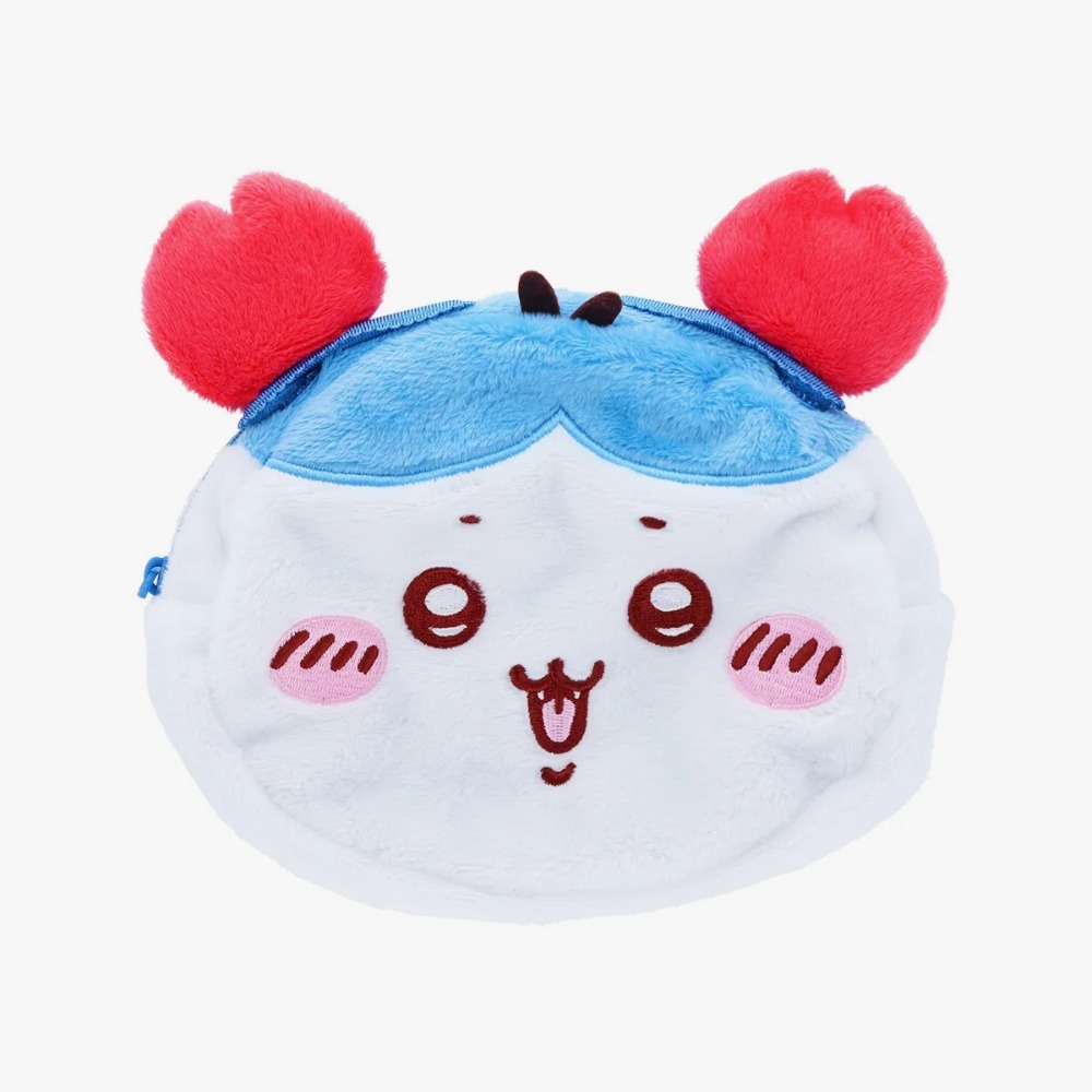 【卡窩嚕 日本選物】吉伊卡哇 螃蟹髮夾化妝包 mini pouch 吉伊 小八 兔兔 小桃 古本屋-規格圖3