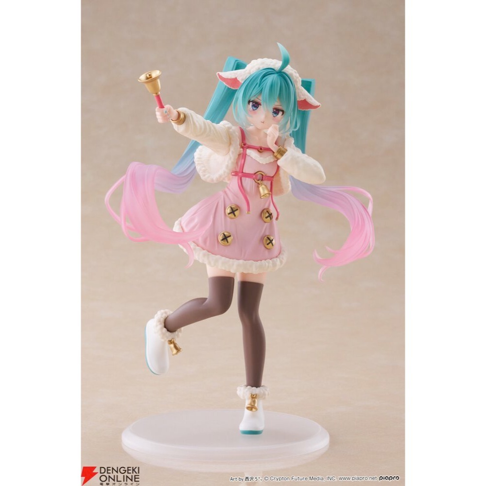【卡窩嚕 日本選物】(有盒損) 初音未來 Taito 初音 Wonderland 狼和七隻小山羊 景品-細節圖2