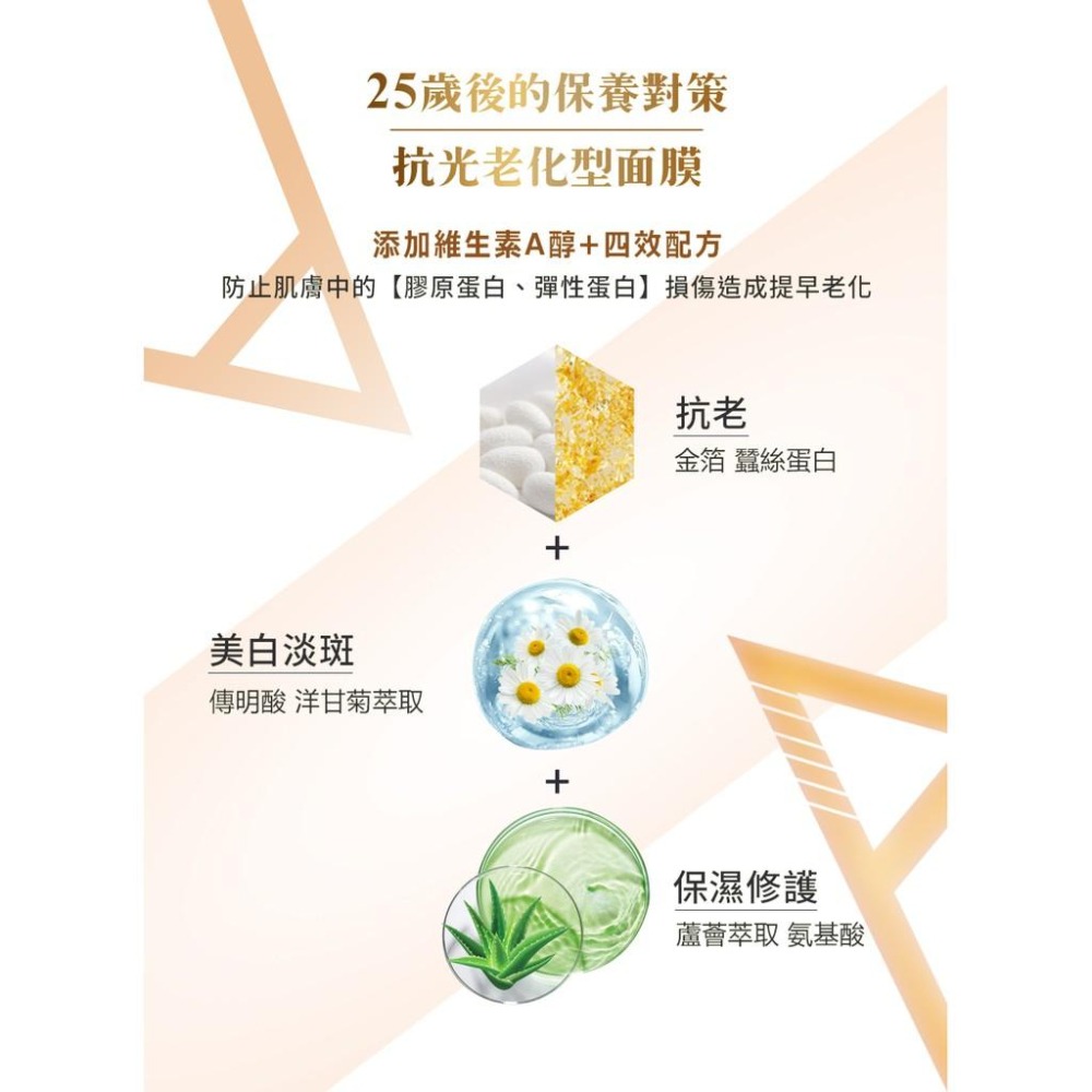 Sesedior 希希娣兒-金箔A醇緊緻面膜100片【盒裝】-細節圖4