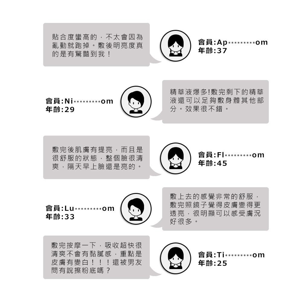 Sesedior 希希娣兒-金箔美白面膜煥采版【裸片】-細節圖6