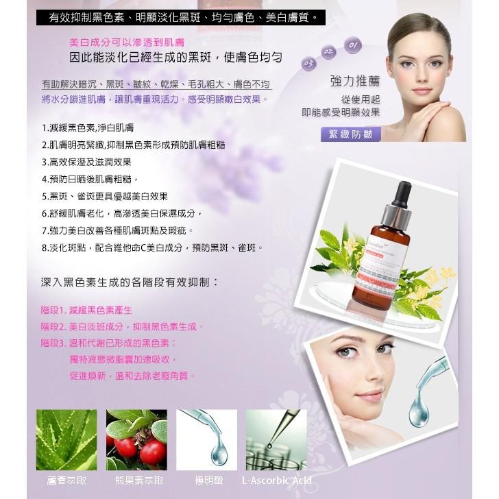 Sesedior 希希娣兒-左型C美白抗老精華安瓶 30ml-1瓶-細節圖3