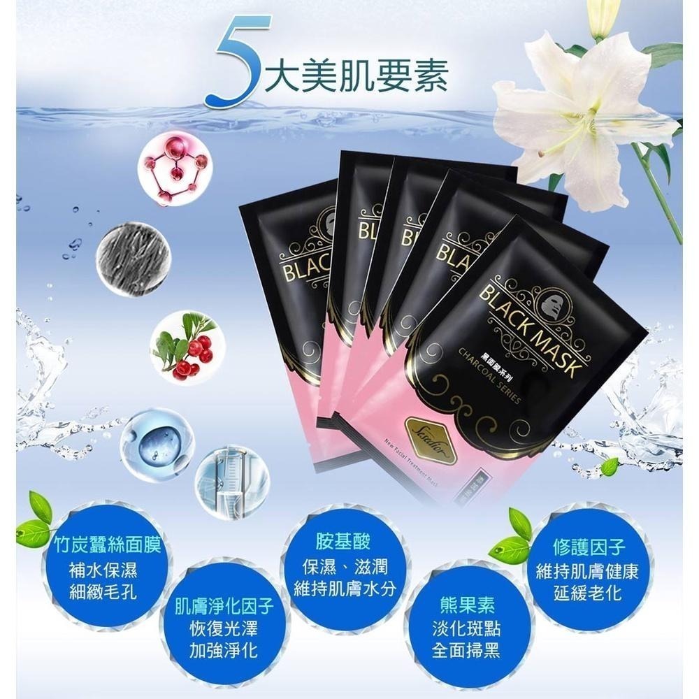 Sesedior 希希娣兒-黑白面膜雙搭超值爆量組【裸片】-細節圖5