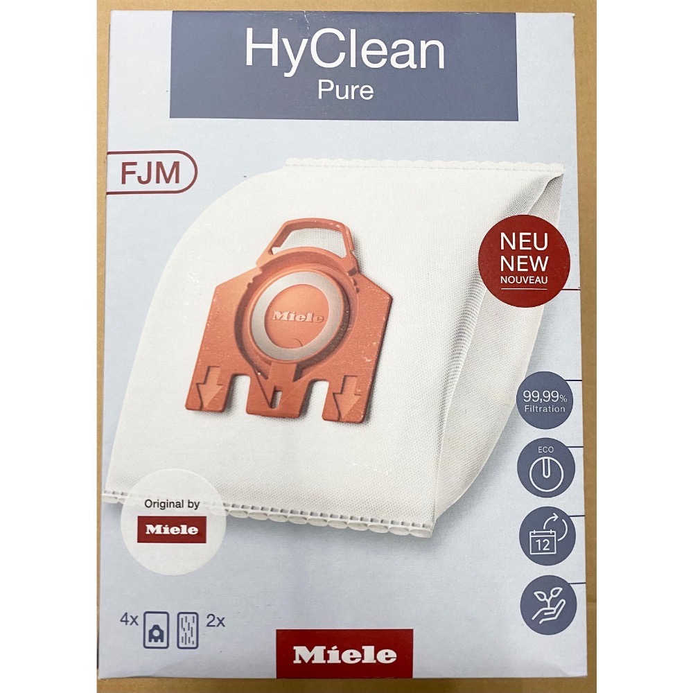 新包裝 德國 MielE HyClean 3D (FJM)真空集塵袋/SF-HA 50 空氣清淨濾網(非台灣公司貨)-細節圖2