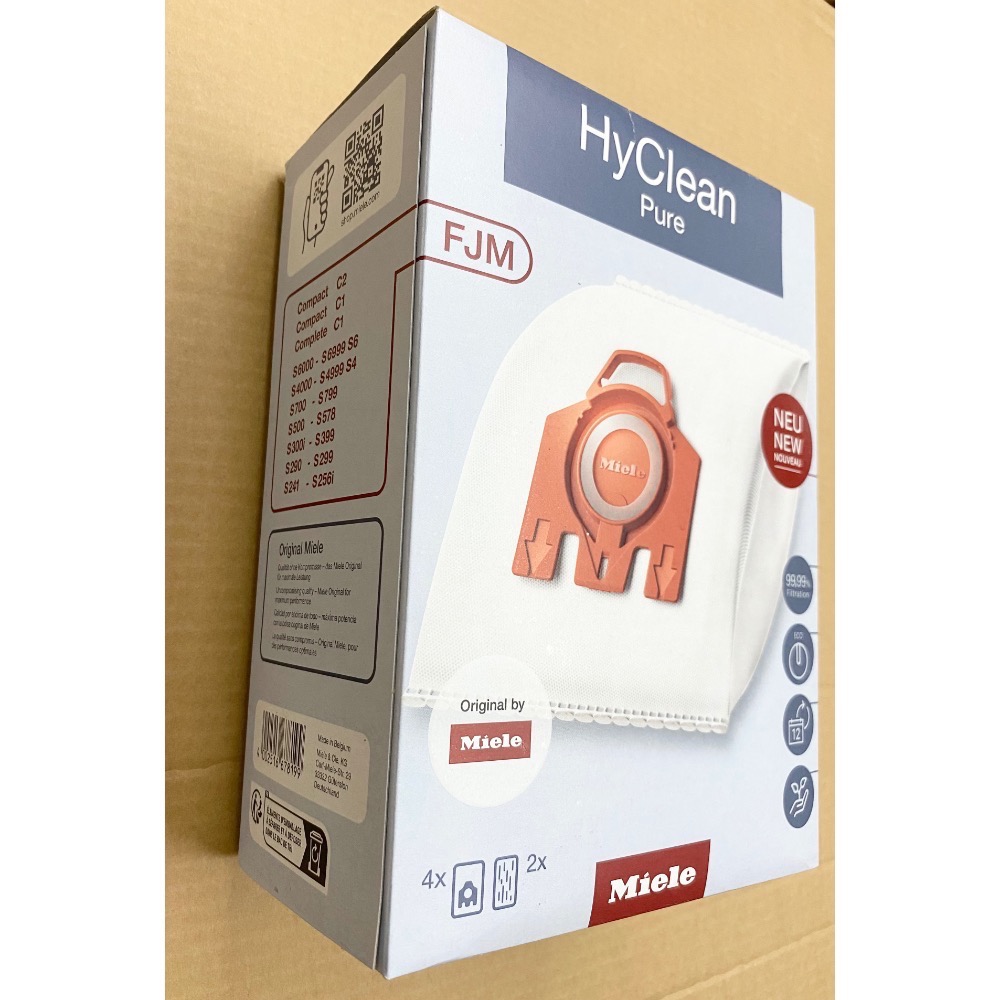 新包裝 德國 MielE HyClean 3D (FJM)真空集塵袋/SF-HA 50 空氣清淨濾網(非台灣公司貨)-細節圖6