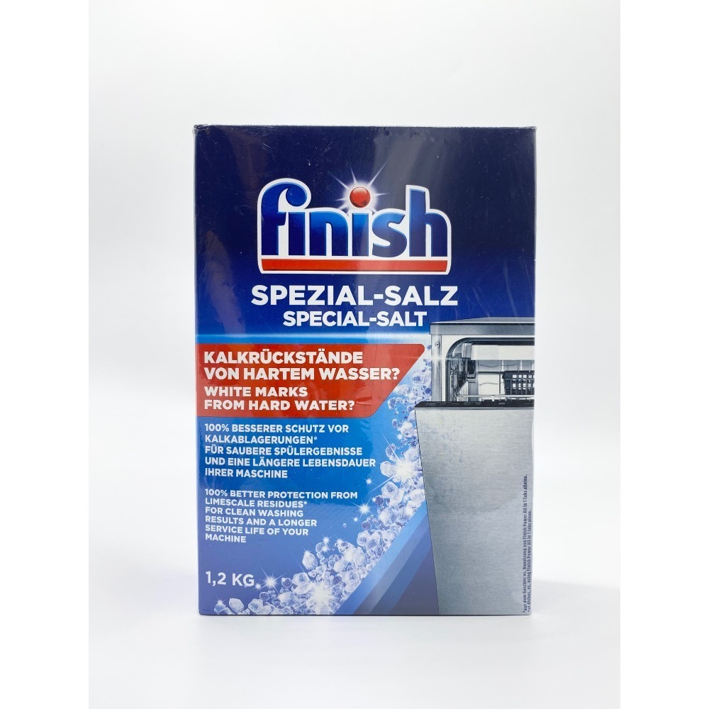 ＊滿額免運＊～德國 FiNiSh 洗碗機 專用 軟化鹽1.2kg (非台灣 亮碟公司貨) )超取區限定3盒內-規格圖2