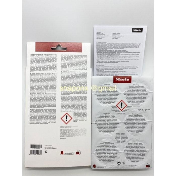 德國原裝購回 Miele fashion master 熨斗 / 蒸爐除垢錠(6粒裝) 現貨 / 非台灣公司貨-細節圖3