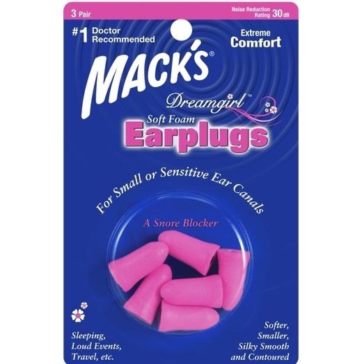 原裝進口 Mack’s ~ Dreamgirl 女性及小耳道泡棉式耳塞＊質地柔軟舒適＊中空設計無壓迫感 （非台灣公司貨）-細節圖4