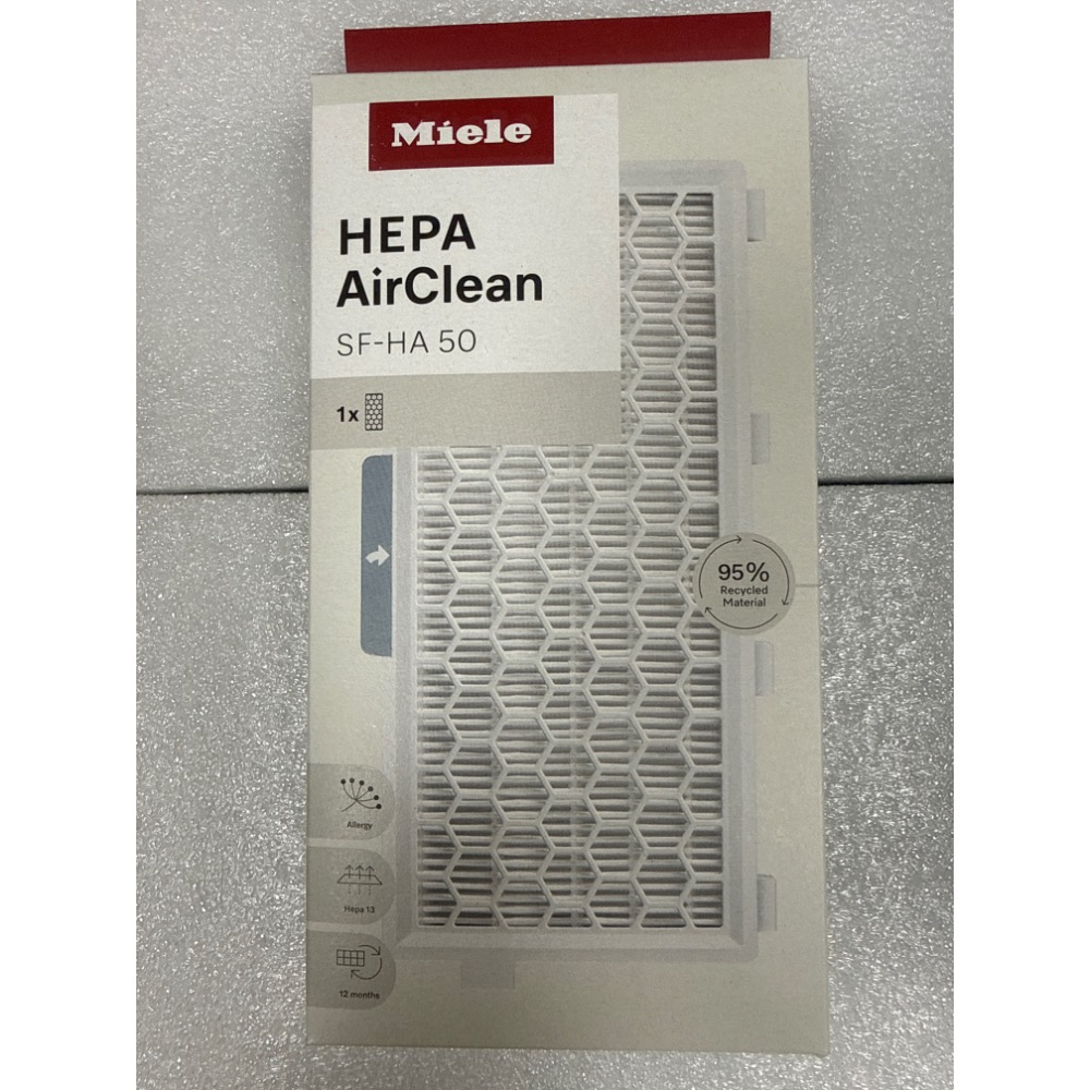 德國輸入  (GN藍)Miele HyClean 3D 真空集塵袋 / SF-HA 50 空氣清淨濾網-細節圖4